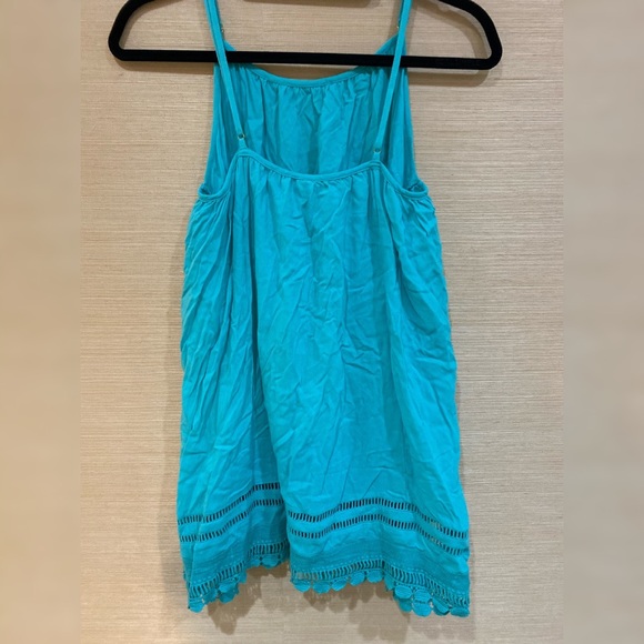 L* Space Turquoise Slip Dress - Picture 3 of 4